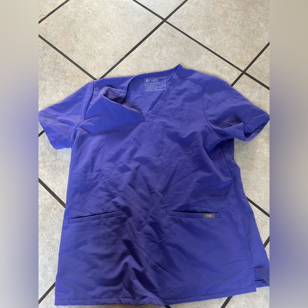 Figs Technical Collection Violet Top